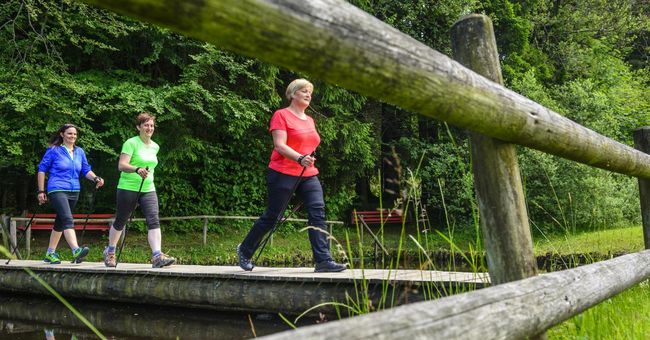 [] Nordic walking Gruppe