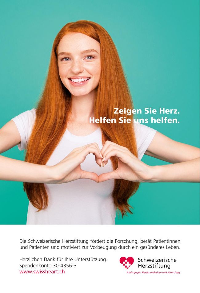 Zeigen Sie Herz
